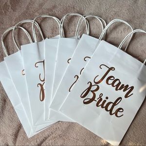 Team Bride bags🌸